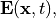 \TField{E} (\pvec{x}, t),