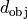 d_{\mathrm{obj}}